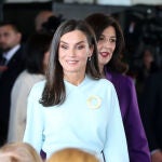 La Reina Letizia en su viaje a Croacia.