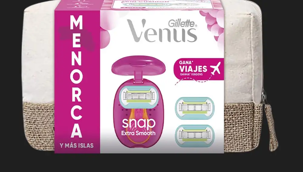 Neceser Menorca con maquinilla de depilación