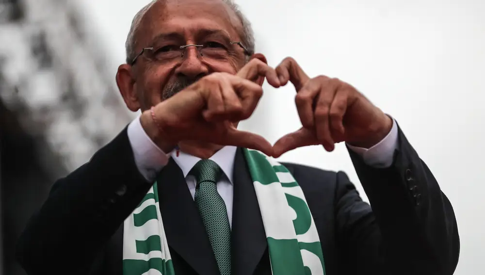Turkish presidential candidate Kilicdaroglu holds campaign event in Bursa