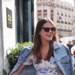 Isabelle Junot en su 'baby shower'