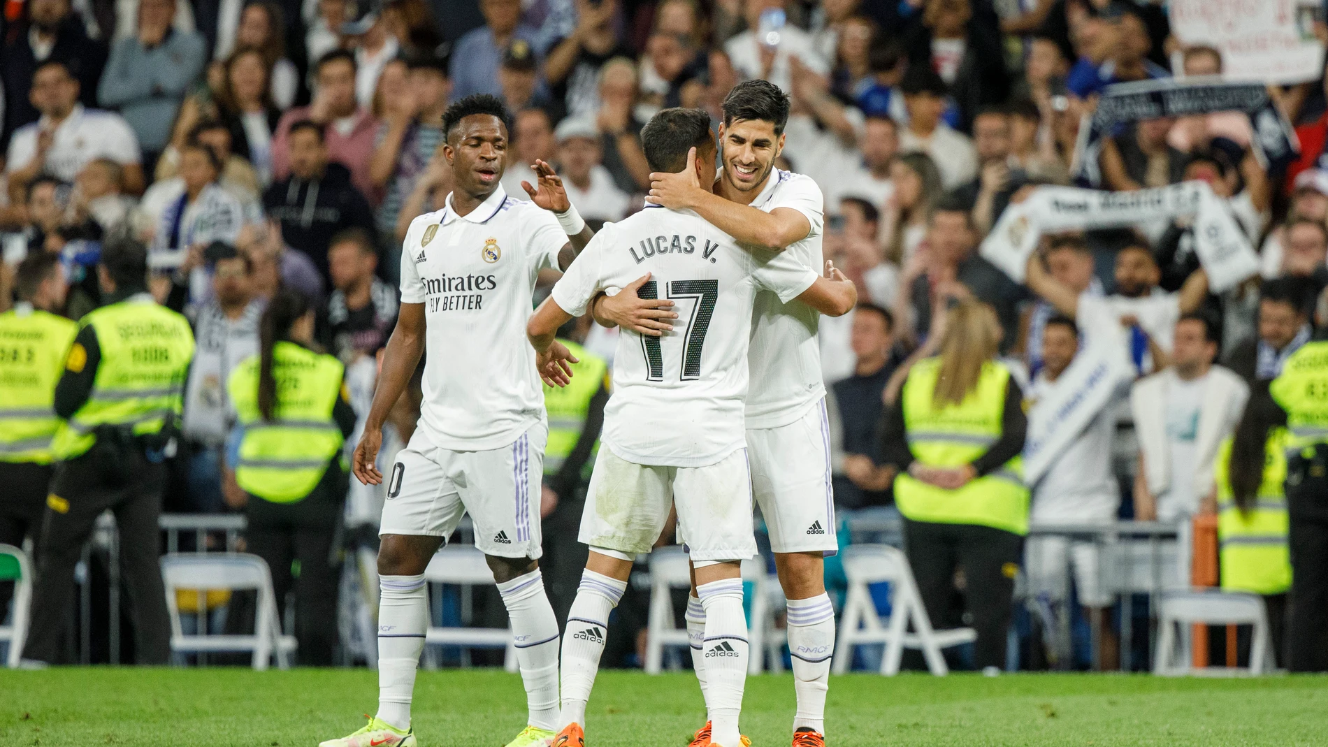 Real Madrid - Getafe en el Santiago Bernabu
