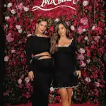 María Pombo con su vestido de fiesta cut out de Anna October.