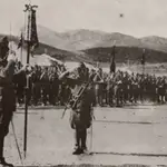 Franco entrega en 1926 el mando del Tercio a Millán-Astray