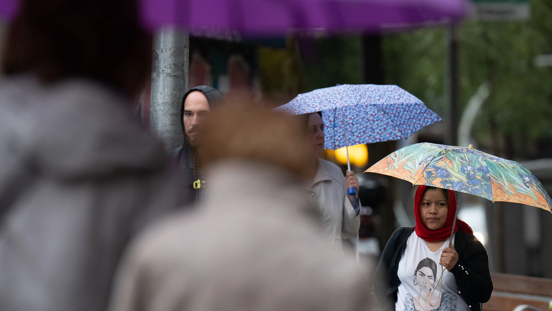 MURCIA.-Temperaturas hasta 10ºC más frías de lo normal con chubascos y tormentas marcarán el tiempo esta semana en España
