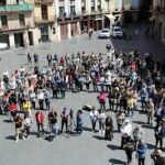 Minuto de silencio en Manresa