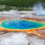 El Parque Nacional de Yellowstone se encuentra entre los estados de Montana, Wyoming e Idaho