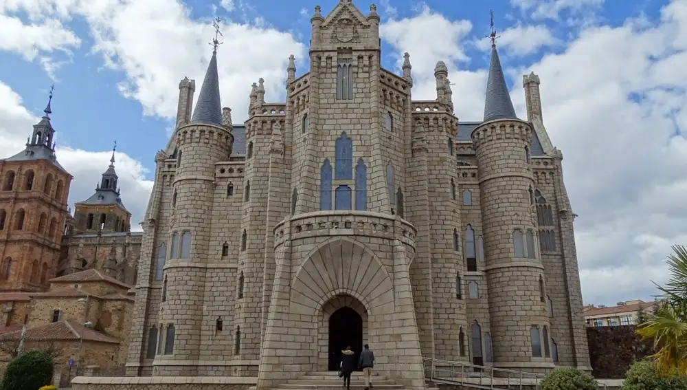 Palacio Episcopal de Astorga realizado por Antonio Gaudí