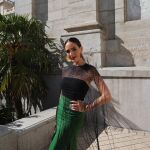 Rocío Osorno con el mejor look de invitada