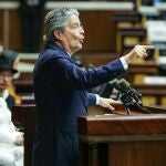 Guillermo Lasso, presidente de Ecuador, comparece ante la Asamblea Nacional