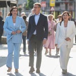 Feijóo participa en un mitin del PP en Cantabria
