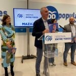El candidato del PP José Mazarías presenta sus últimas propuestas
