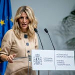 Yolanda Díaz mantiene una reunión con sindicatos y empleadas de hogar 