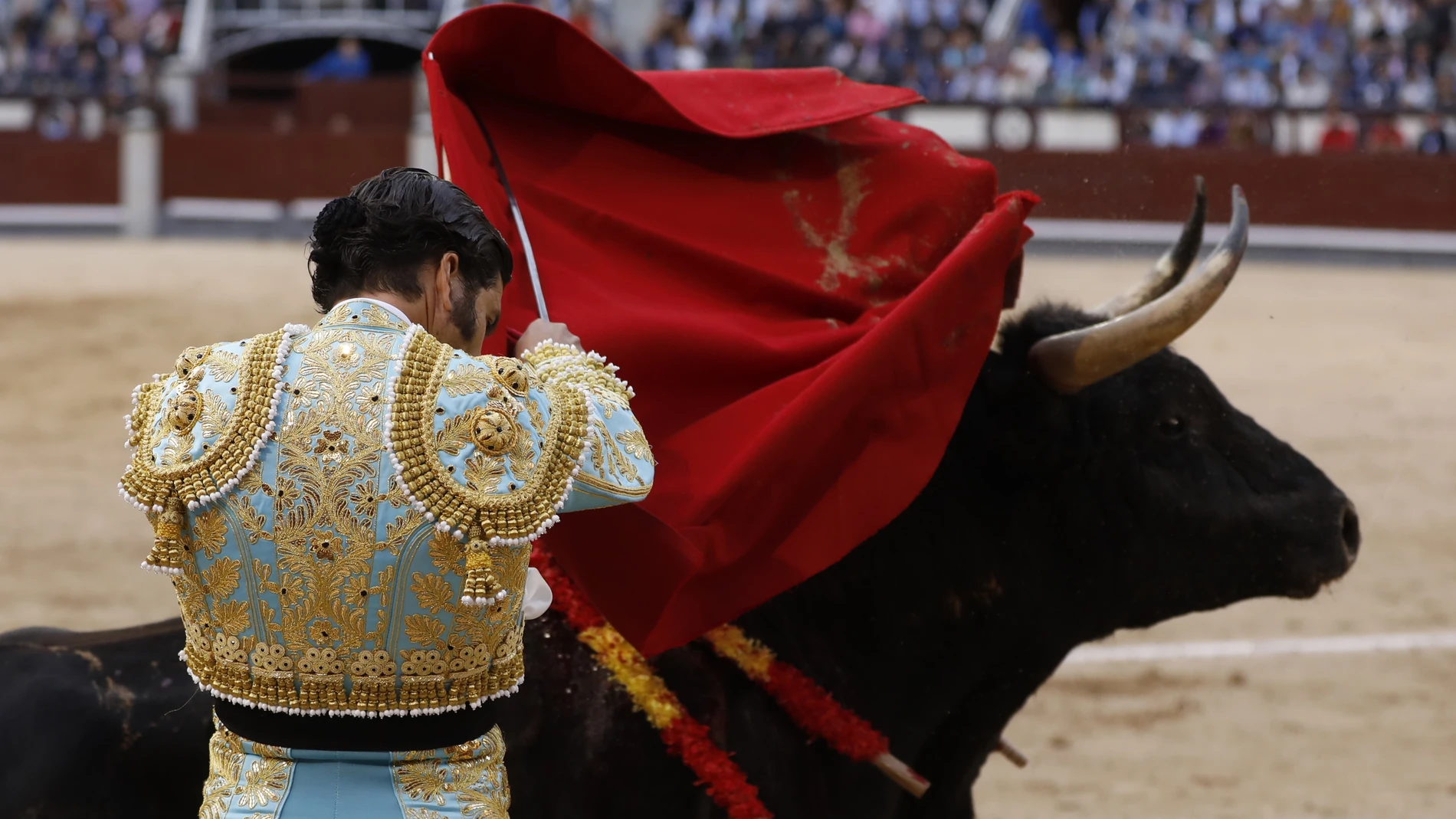 Toros en Las Ventas. Morante, El Juli y Tomas Rufo. © Jesús G. Feria.