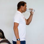 Nadal, a la conclusión de su conferencia de prensa