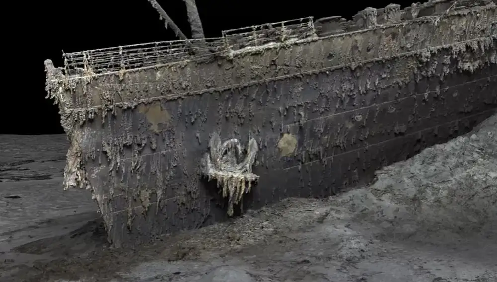 La proa del Titanic