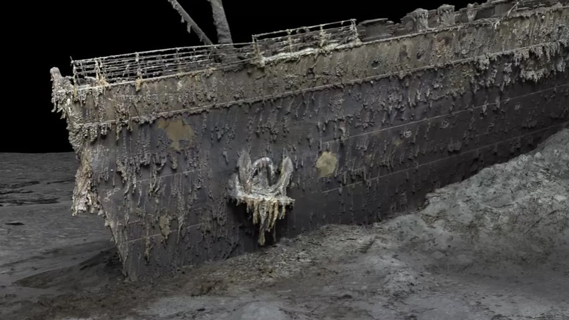La proa del Titanic