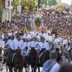 Salida de la hermandad del Rocío de Huelva