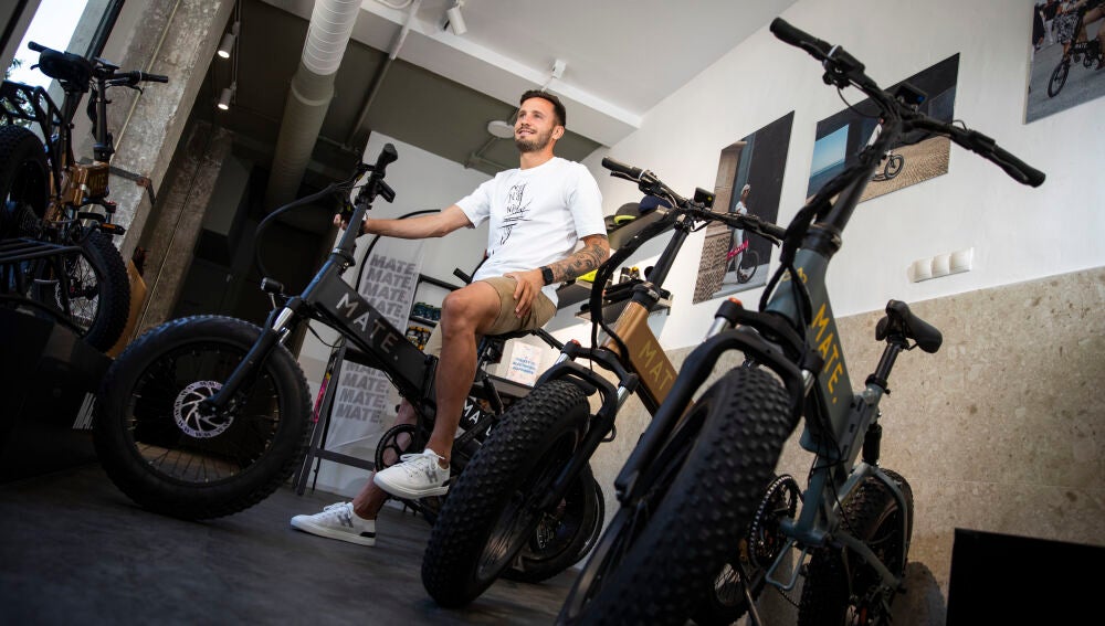 Entrevista al jugador del Atlético de Madrid, Saul. © Jesús G. Feria.