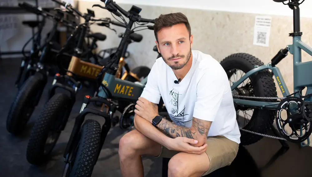 Entrevista al jugador del Atlético de Madrid, Saul. © Jesús G. Feria.