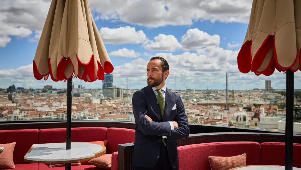 El director del hotel, Íñigo Sánchez-Crespo