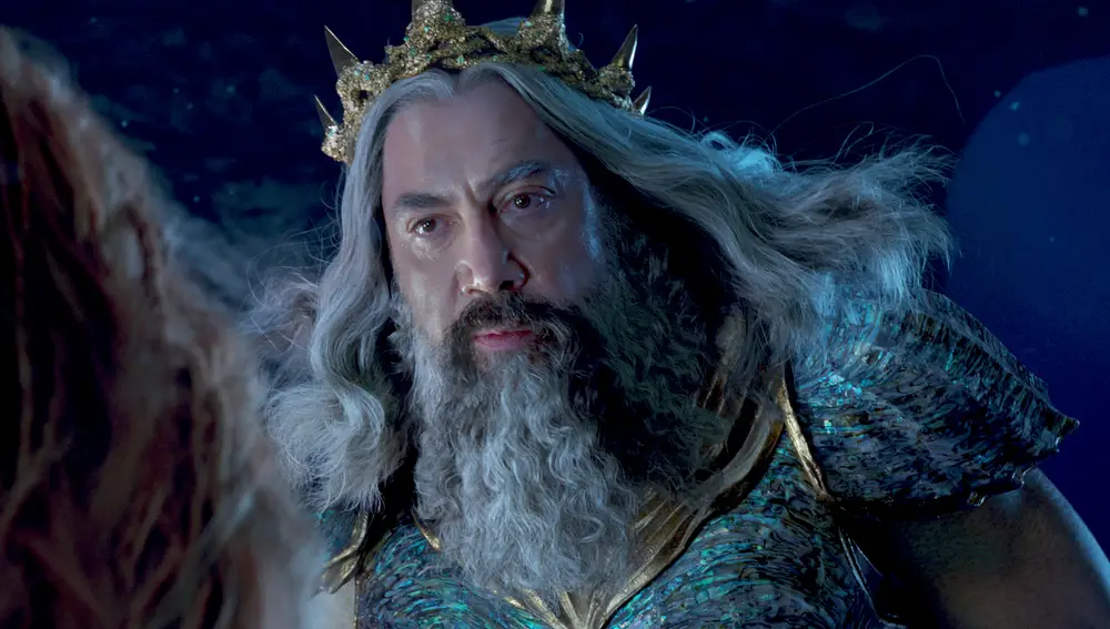 Javier Bardem en "La sirenita", en cines el 26 de mayo