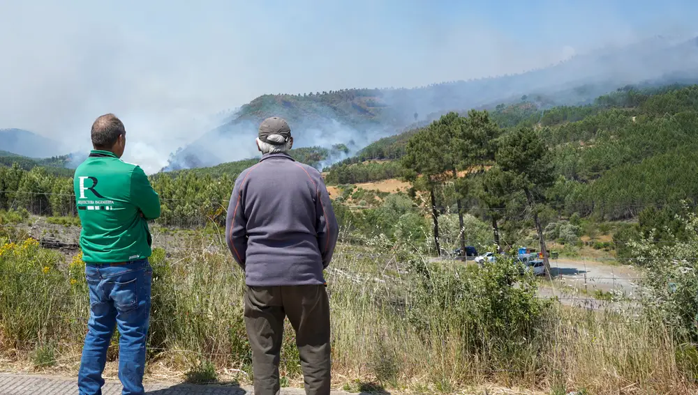 Incendio en Las Hurdes