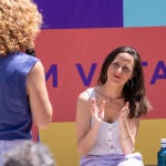 Ione Belarra participa en un acto de campaña de Con Andalucía en Sevilla