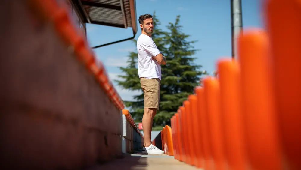 Entrevista al jugador del Atlético de Madrid, Saul. © Jesús G. Feria.