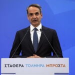 Greek Prime Minister Kyriakos Mitsotakis press conference in Athens