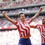 Encuentro de liga entre el Atletico de Madrid y el Osasuna. © Jesús G. Feria.