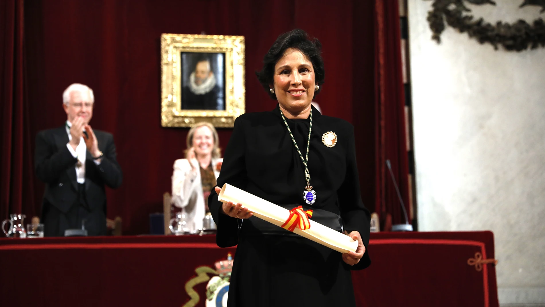 Ingreso en la RAE de Asunción Gómez Pérez.© Jesús G. Feria.