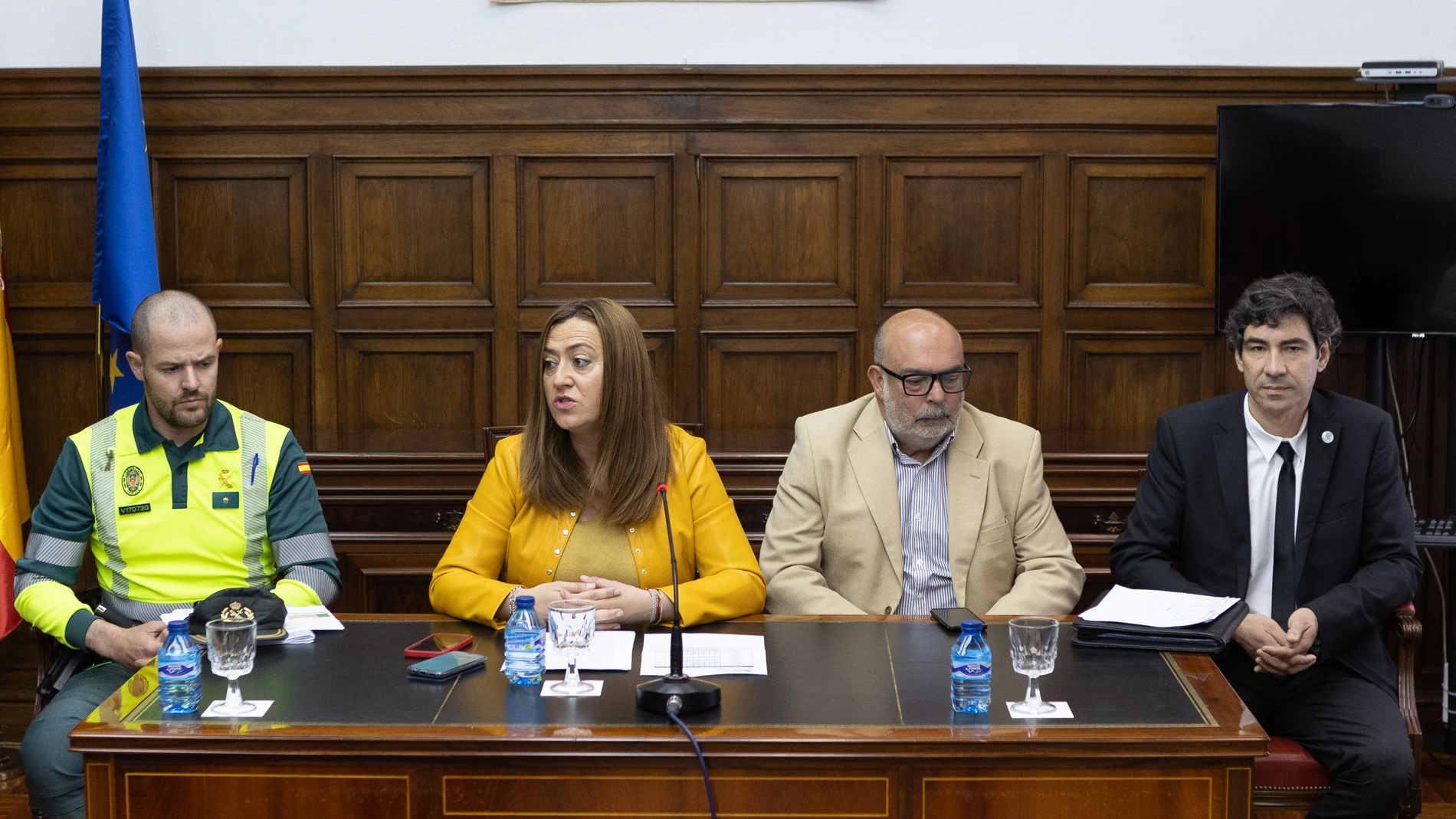 Presentación de la campaña en Soria por parte de la delegada del Gobierno, Virginia Barcones