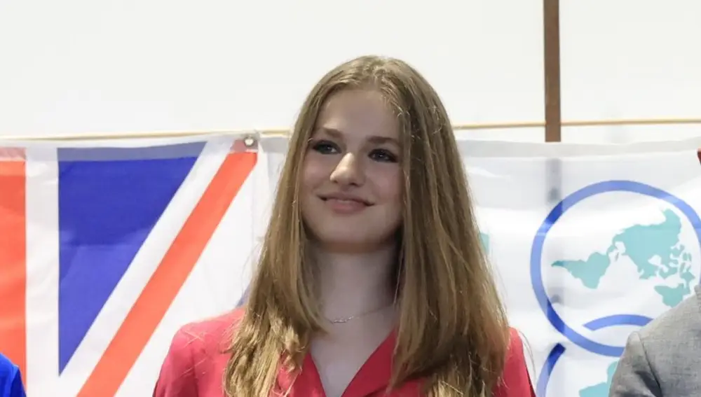 La princesa Leonor en su graduación