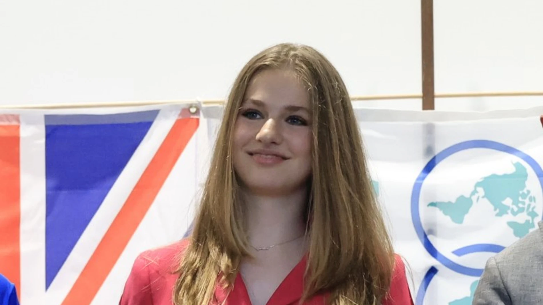 La princesa Leonor en su graduación