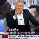 Ferreras merendándose al politicucho imberbe por decir infamias
