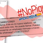 Así es el timo de WhatsApp del hijo con el móvil roto.