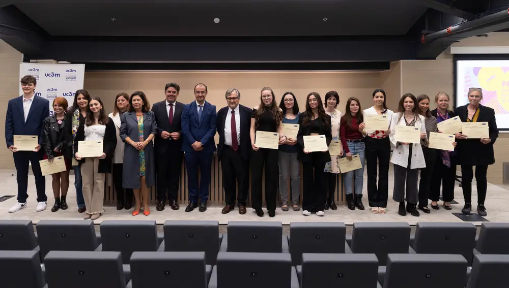 II Premios del consejo social UC3M para trabajos de investigación de bachillerato @Gonzalo Pérez Mata