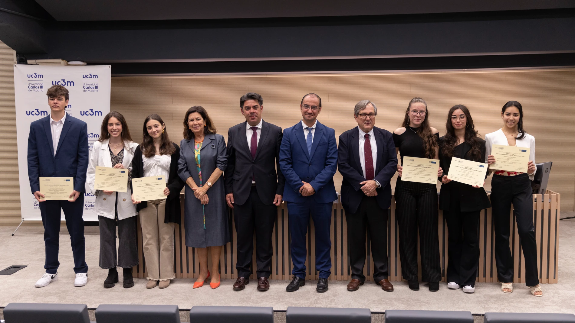 II Premios del consejo social UC3M para trabajos de investigación de bachillerato @Gonzalo Pérez Mata