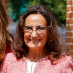 Paloma Rocasolano en la confirmación de la infanta Sofía