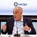 Javier Tebas press conference in Madrid
