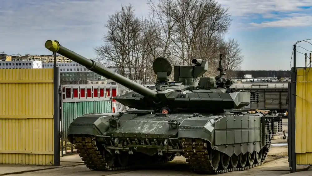 El despliegue del tanque T-90M se produjo el pasado 25 de abril