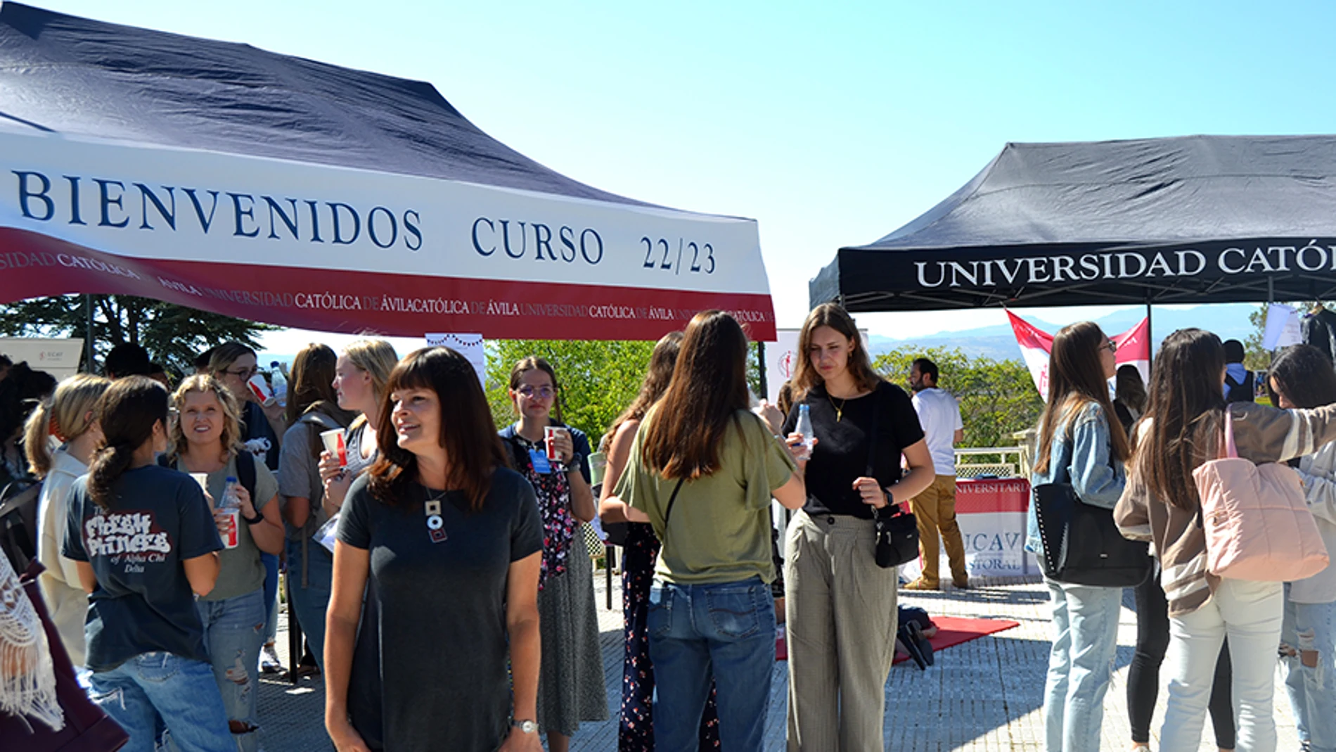 Alumnos de la Universidad Católica de Ávila (UCAV)