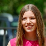 El look de la Infanta Sofía en su confirmación.