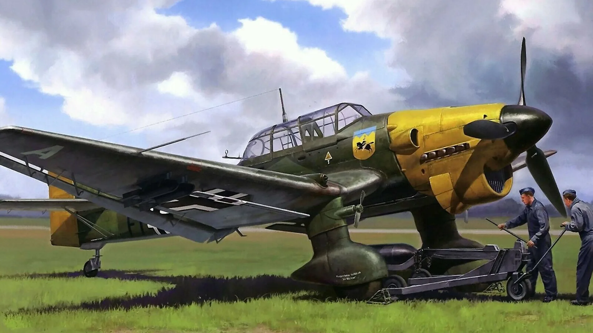 El Ju-87 Stuka obtuvo el primer derribo en combate aire-aire de la Luftwaffe en la Segunda Guerra Mundial