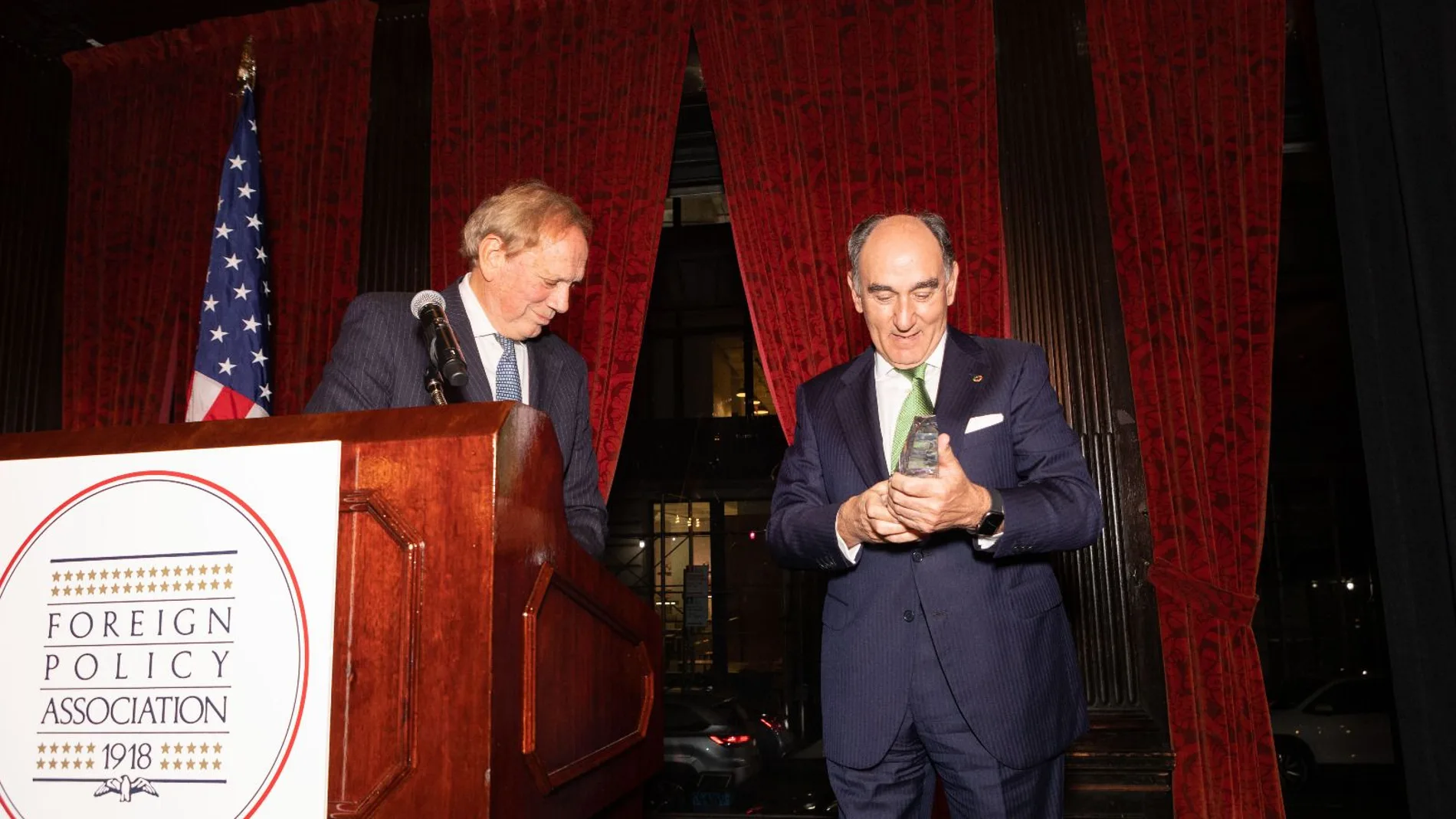 Ignacio Galan Reconocimiento a Galán en EE UU por su liderazgo renovable socialmente ...