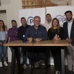 El popular Jesús María Prada cierra la campaña junto a su equipo