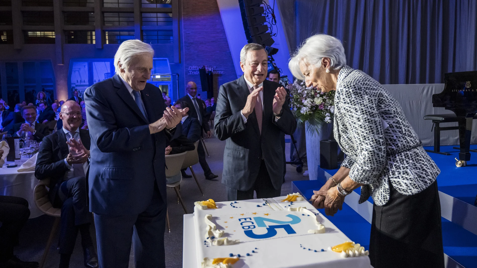 Los tres presidentes vivos que la institución ha tenido a lo largo de su historia