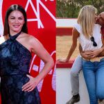Montaje de Fabiola Martínez, Enrique Ponce y Ana Soria