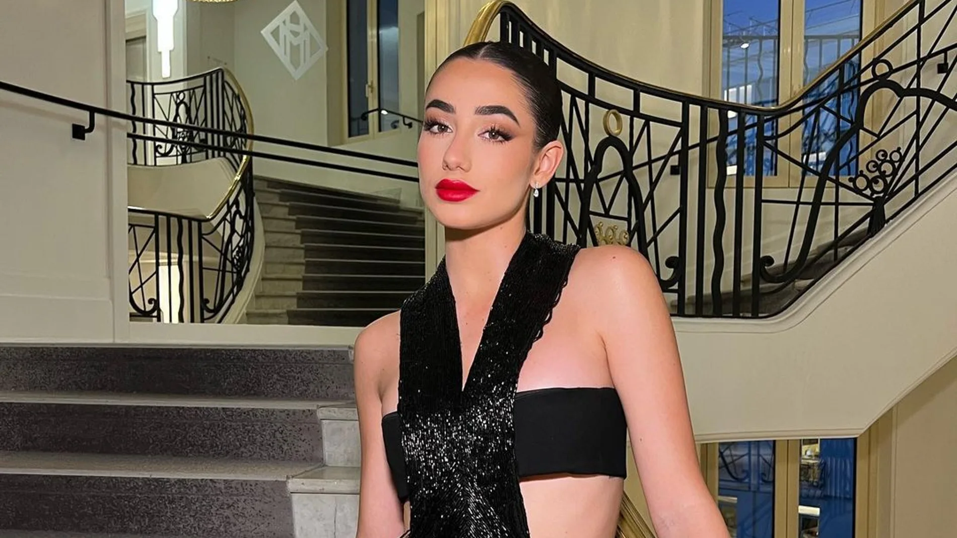 Lola Lolita en el Festival de Cannes.