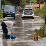 Las lluvias torrenciales provocan una quincena de rescates en Molina de Segura (Murcia)